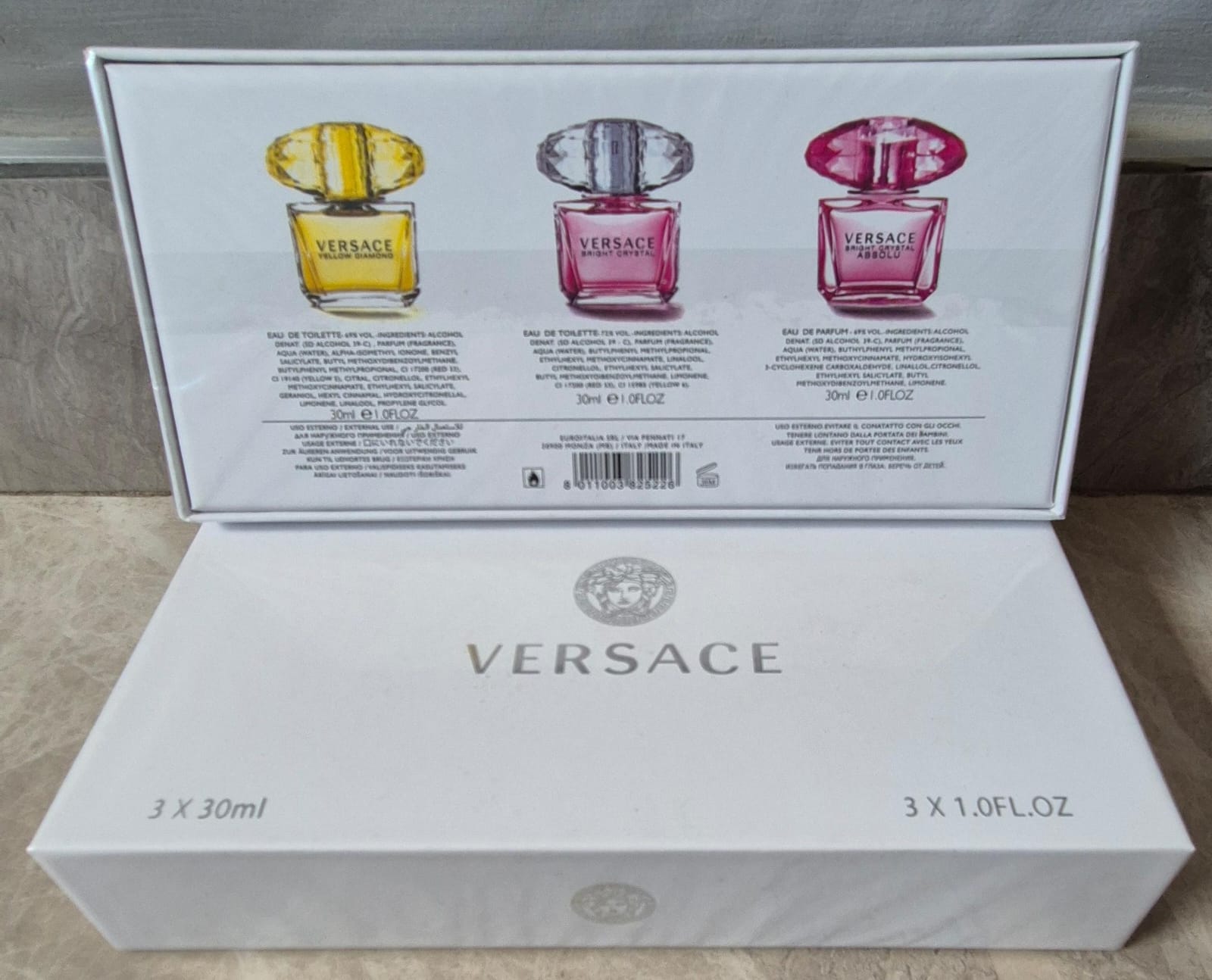 Versace Set (3 x 30ml) - Perfume Hut